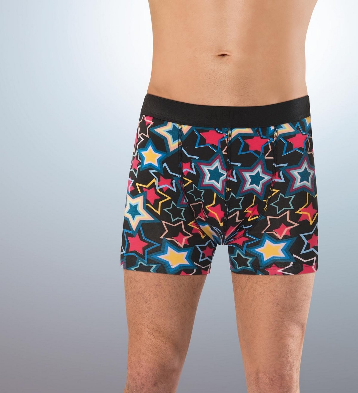 Pamuklu Esnek Bel Lastikli Boxer Anıt 1267 - Baskılı