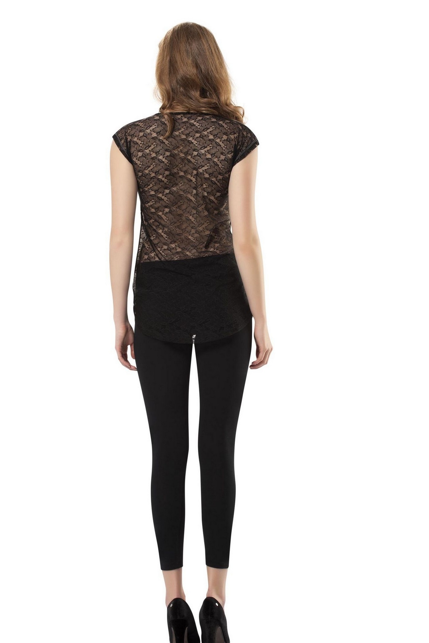 Anıt Yüksek Bel Esnek Dantelli Taytlı Takım Anıt 4472 - Görsel 2