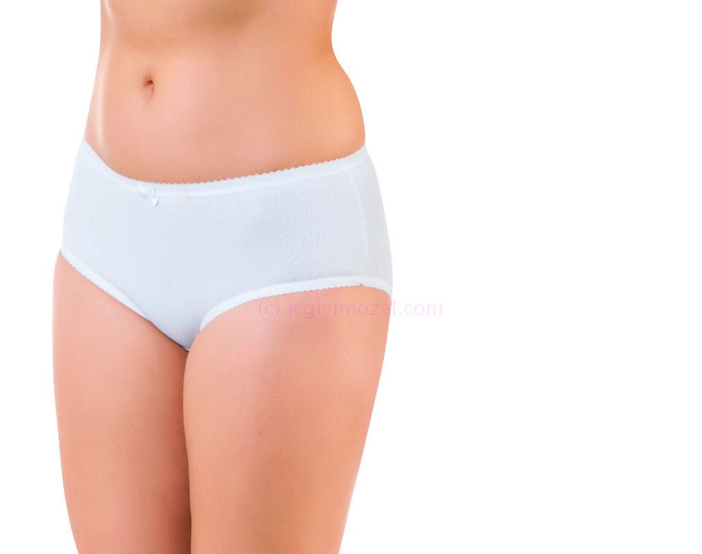 Öztaş Bayan Dantelli Bikini Slip Külot Pamuklu Öztaş 2148