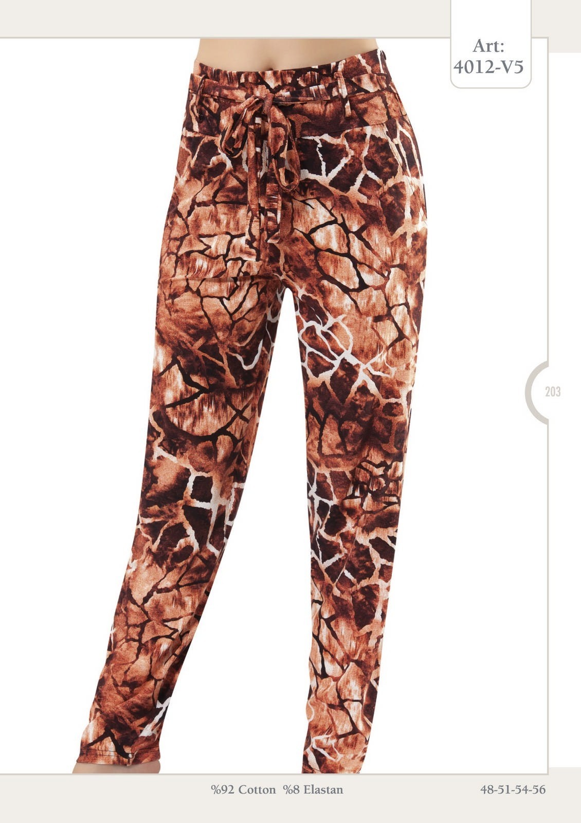 Yüksek Bel Likralı Tayt HMD 4012 - Görsel