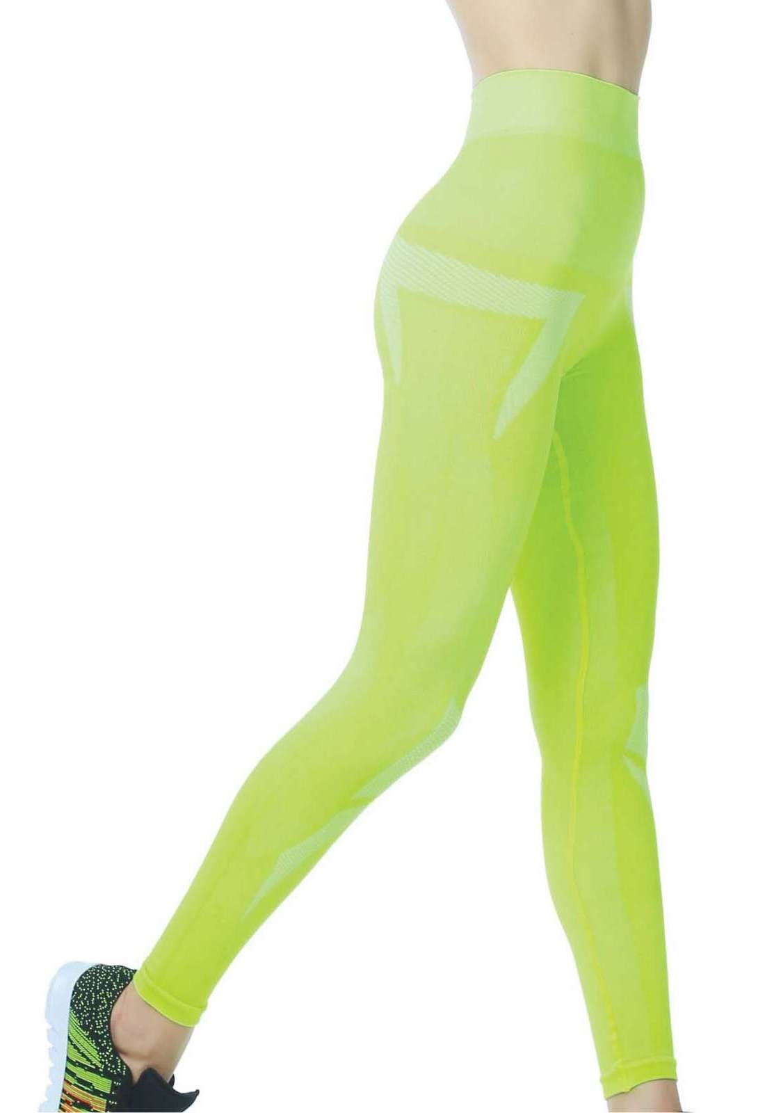 Hafif Kumaşlı Dört Yönlü Esnek Bayan Sporcu Tayt Emay 3828 - Görsel