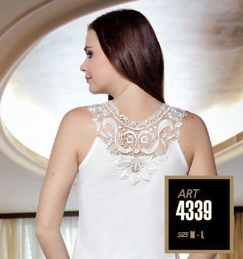 Pamuklu Nefes Alan Geniş Askılı Atlet Lady 4339 - Görsel