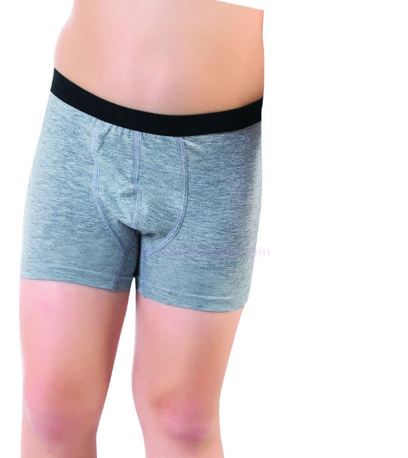Yüksek Pamuklu Lycra Boxer Öztaş 3701 - Gri