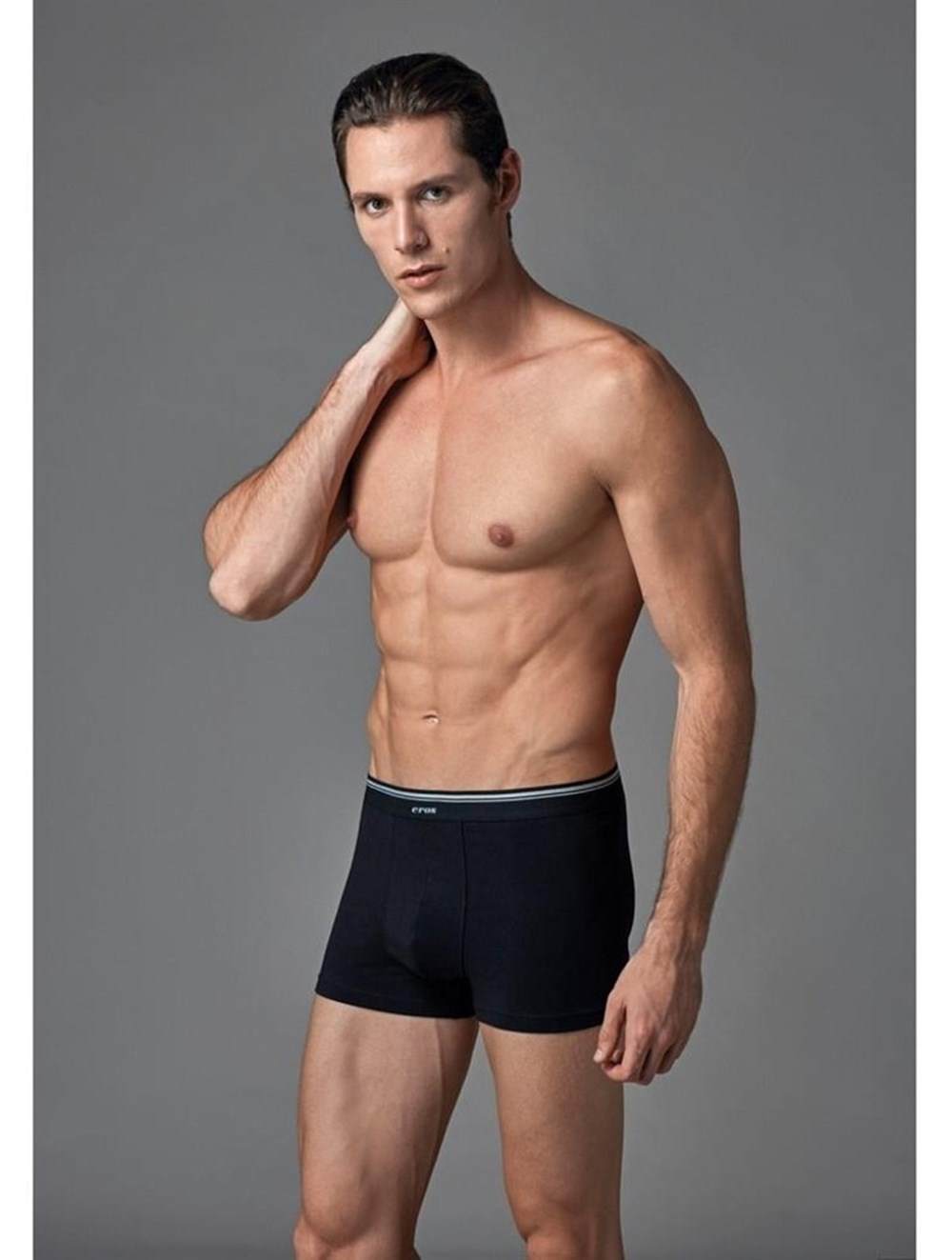 Yumuşak Modal Dikişli Erkek Boxer Eros 008 - Siyah