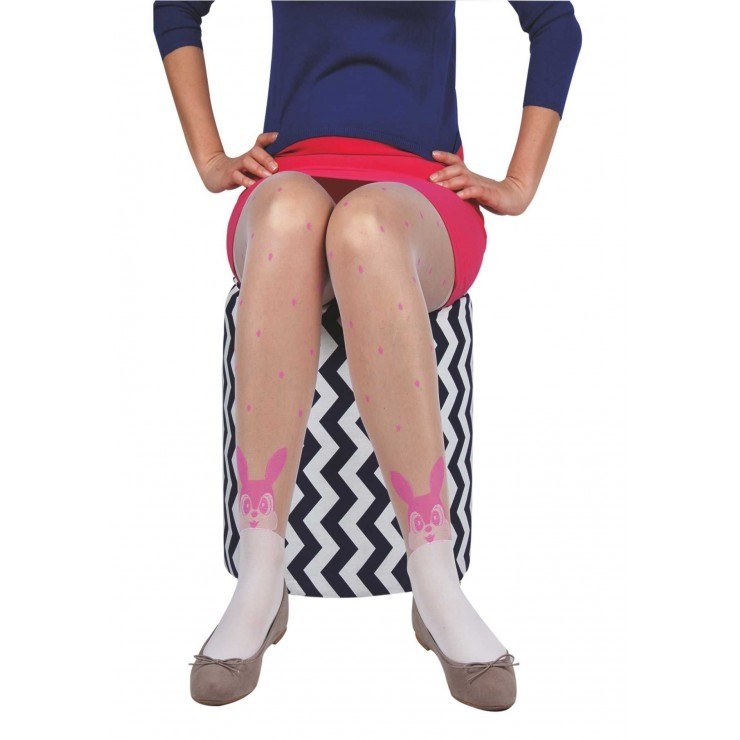 Pamuklu Kaydırmaz Çocuk Külotlu Çorap Daymod 2122074 - Pembe