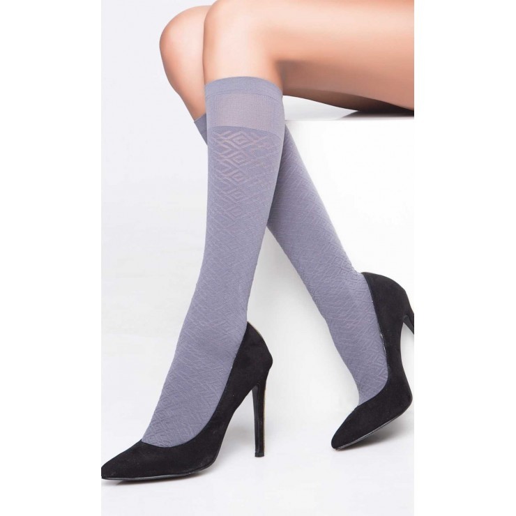 Düşük Denye ve Esnek Yapı Bayan Dizaltı Çorap Daymod 1222134 - Bronz