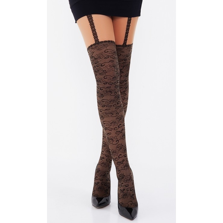 Düşük Denye ve Likra Oranı Külotlu Çorap Daymod 1122156 - Siyah