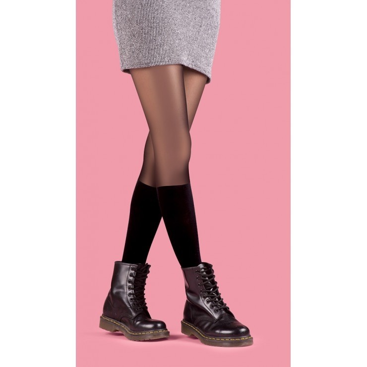 Düşük Denye Dayanıklı Bot Çorabı Daymod 1122163 - Naturel