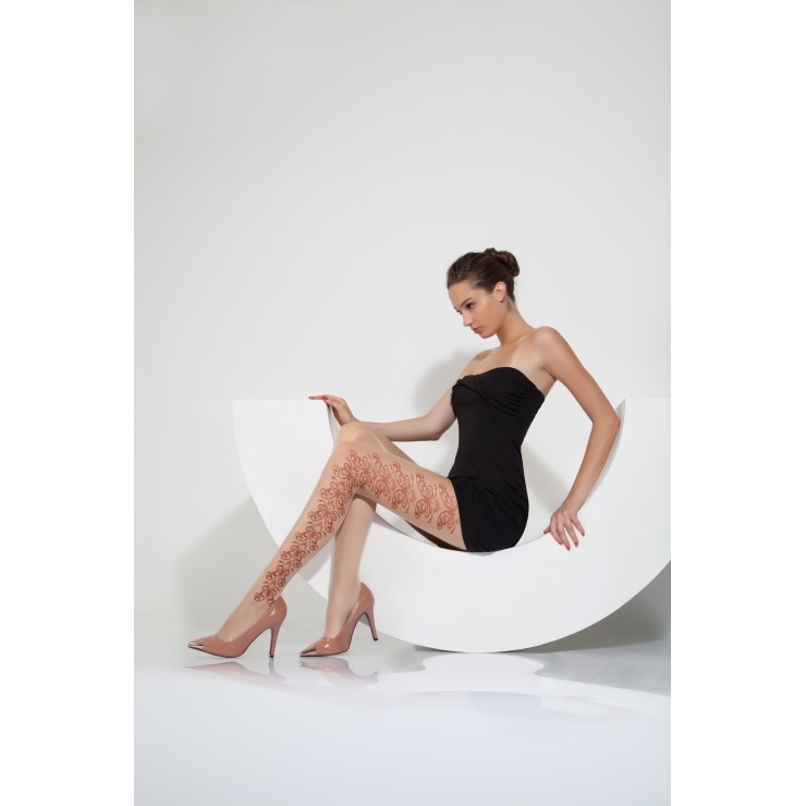 Düşük Denye Kadın Külotlu Çorap Daymod 1125008 - Ten