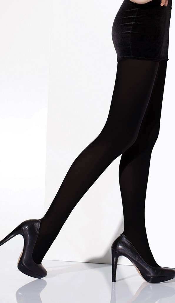 Düşük Denye Esnek Külotlu Çorap Daymod 1112005 - Siyah