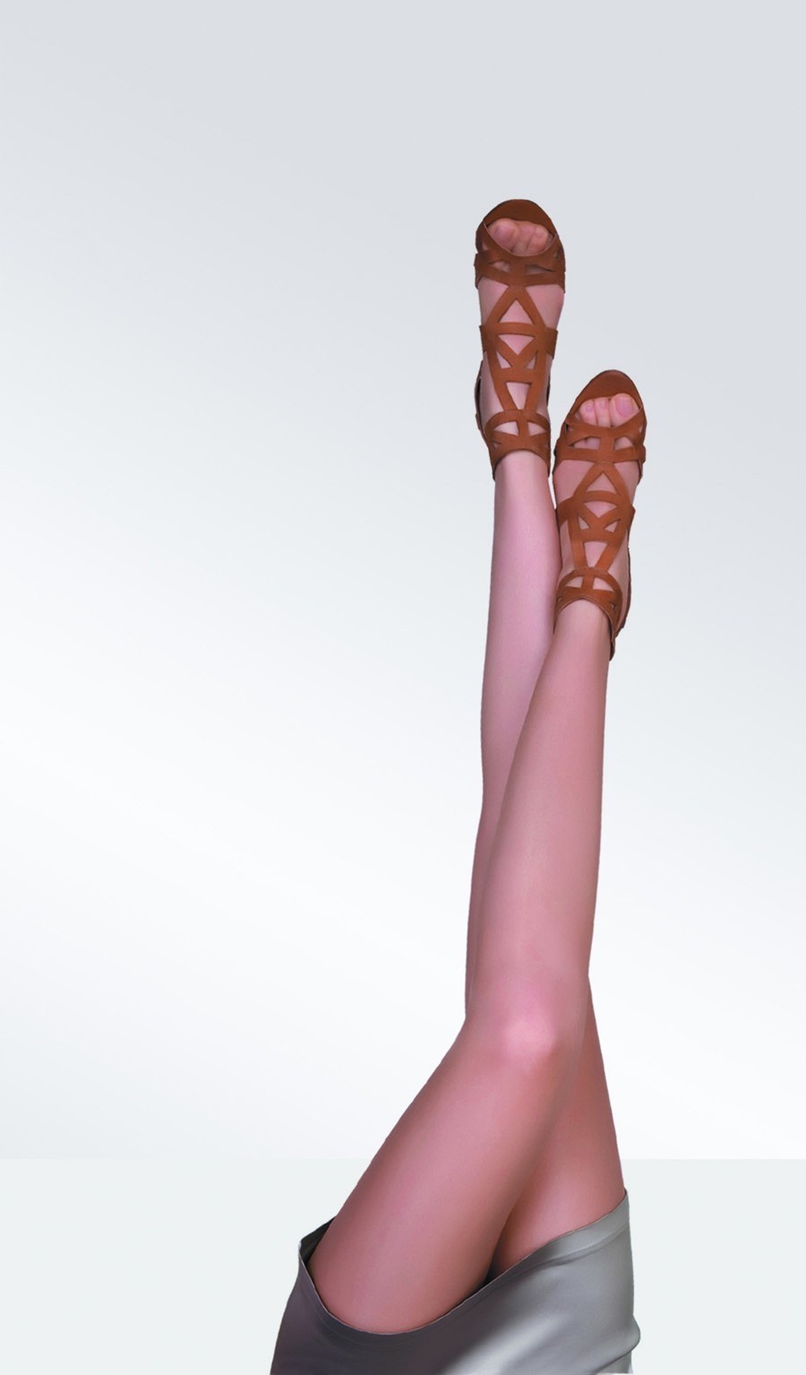 Düşük Denye Kalınlığı Esnek Külotlu Çorap Daymod 1111006 - Siyah