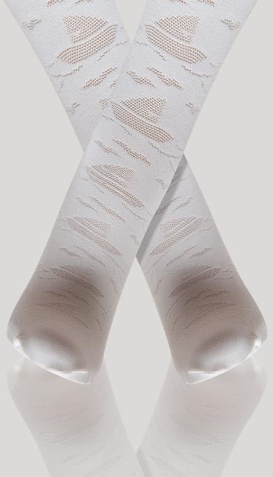 Pamuklu Kaydırmaz Taban Bebe Külotlu Çorap Daymod 2122027 - Kemik