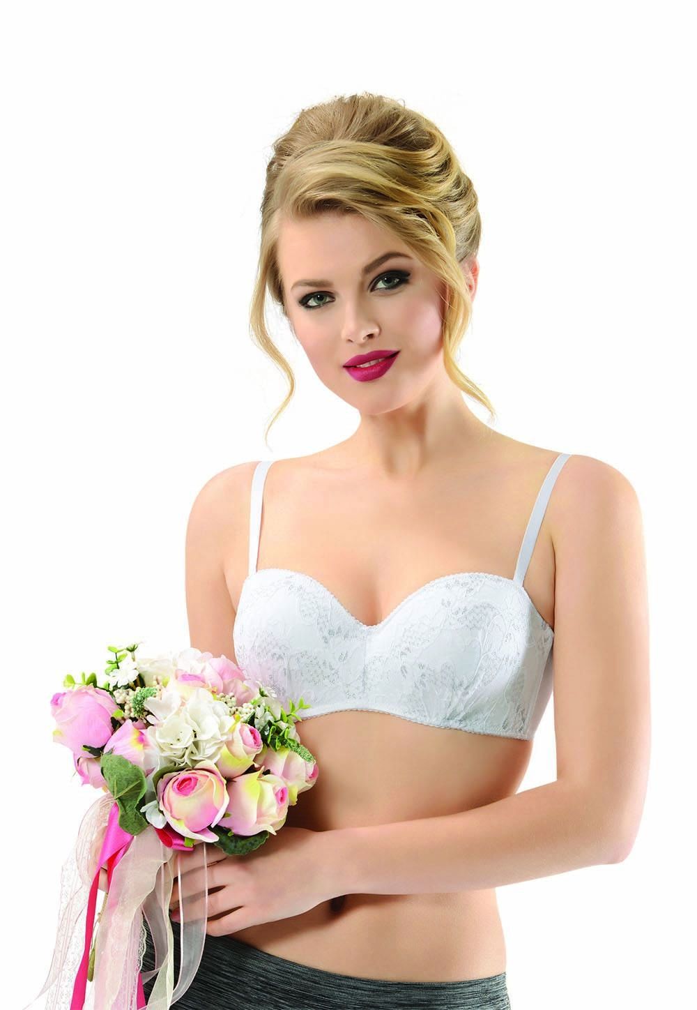 NBB Dantel Detaylı Desteksiz Sütyen NBB 3633