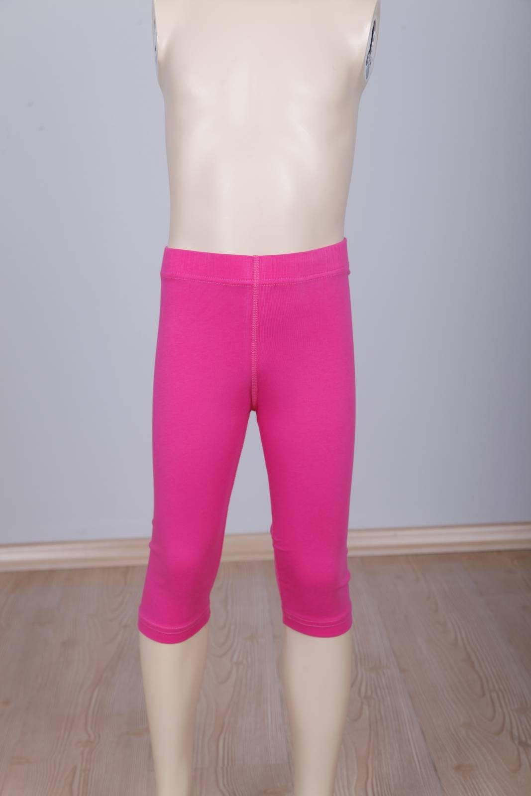 Pamuklu Likralı Kapri Tayt Dono 3125 - Pembe