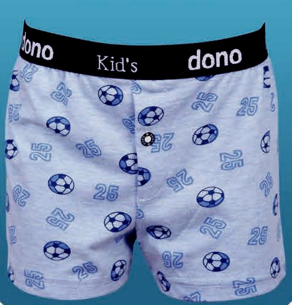 Yüksek Pamuk Oranı Baskılı Boxer Dono 3115 - Gri