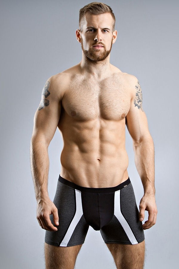 Esnek Bel Lastiği Modal Pamuk Boxer Doreanse 1720 - Antrasit