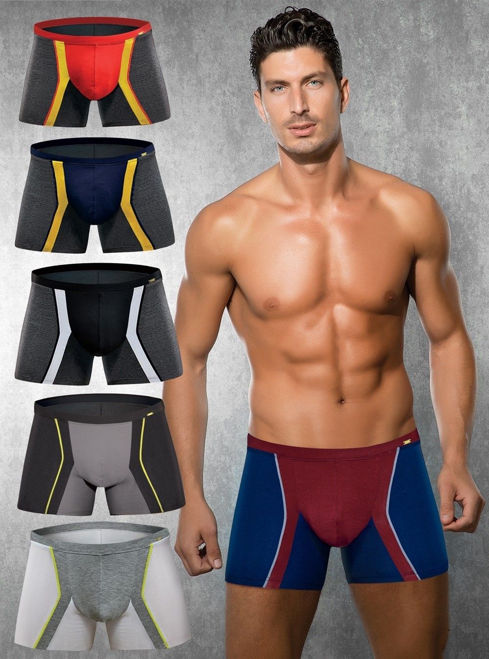 Esnek Bel Lastiği Modal Pamuk Boxer Doreanse 1720 - Lacivert