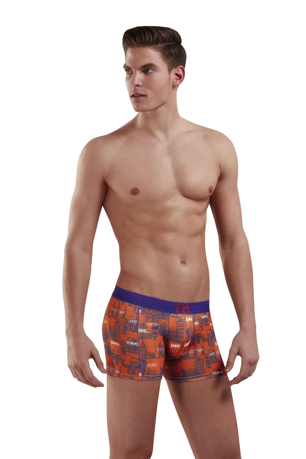 Modal Pamuklu Baskılı Erkek Boxer Doreanse 1897 - Baskılı