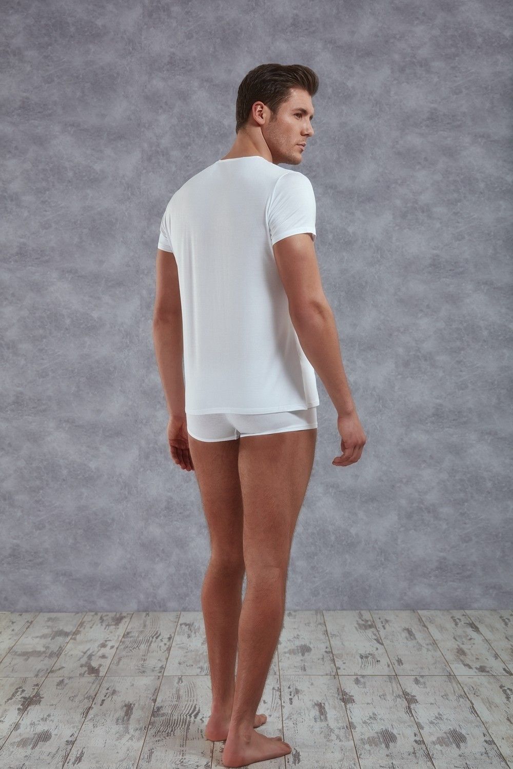 Micromodal Ribana Erkek Atlet Doreanse 2565 - Beyaz