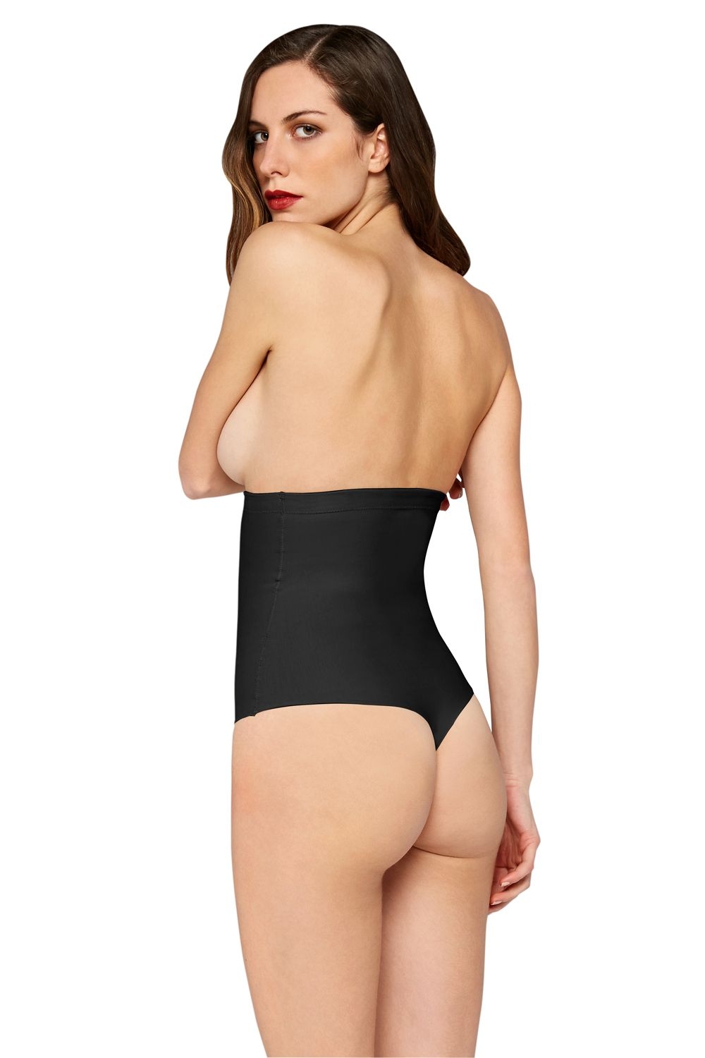 Dikişsiz Kompresyonlu String Korse Doreanse 5915 - Siyah