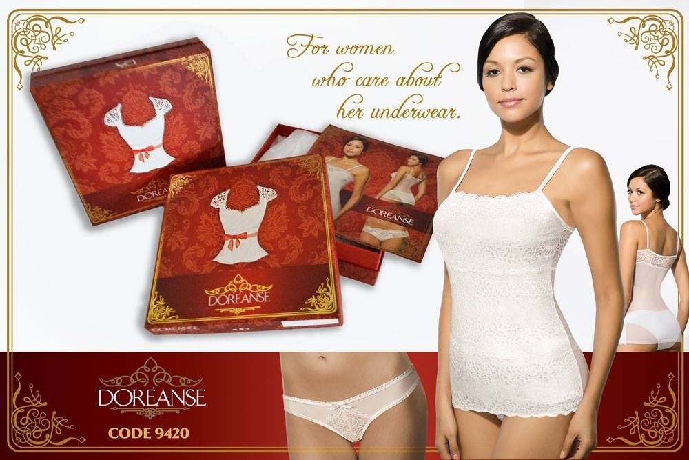 Nefes Alabilir Micro Modal Gelin Atlet-Külot Doreanse 9420 - Ekru