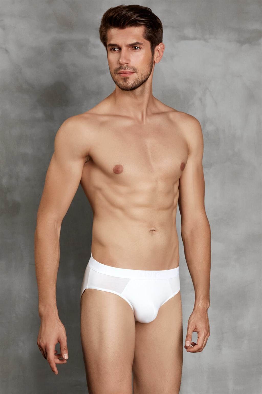 Pamuklu Elastan Erkek Slip Doreanse 1015 - Beyaz