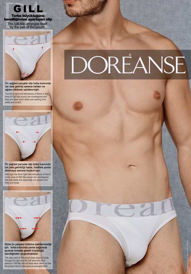 Doreanse Kompakt Kesim Modal Pamuklu Erkek Slip Doreanse 1225 - Görsel 3