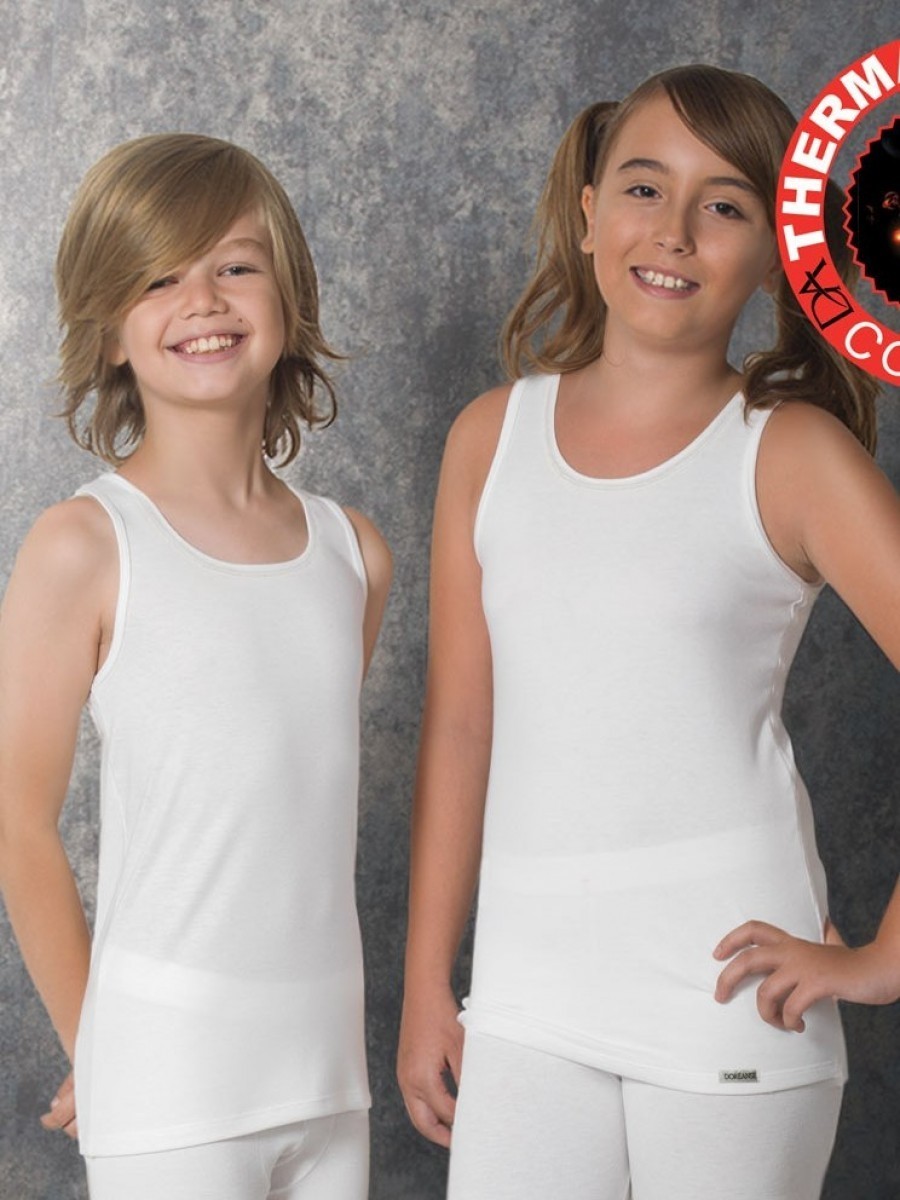 Viloft Termal Yumuşak Çocuk Atlet Doreanse 215 - Ekru