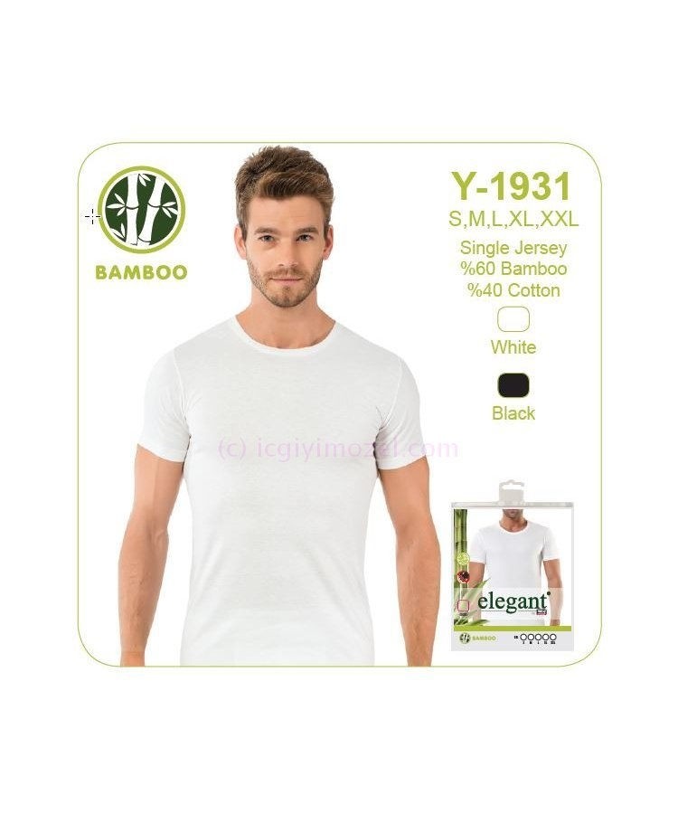 Pamuklu Bambu Kesim Atlet Öztaş 1931 - Beyaz