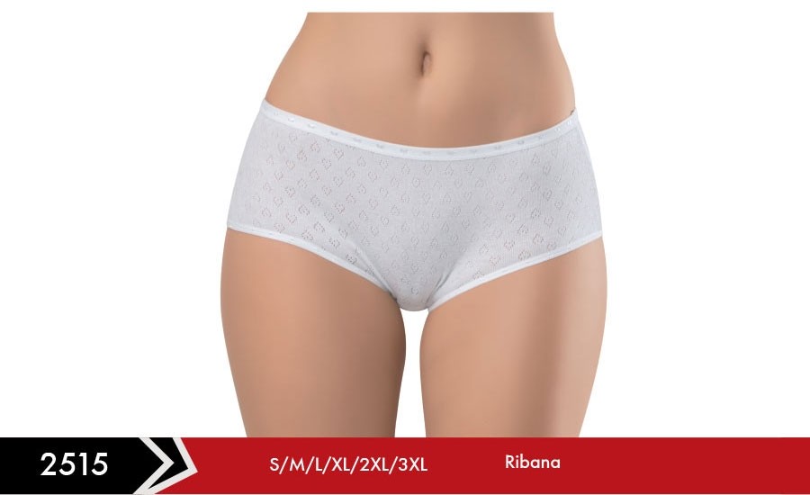 Yüksek Bel Pamuklu Bato Külot Erdem 2515 - Beyaz