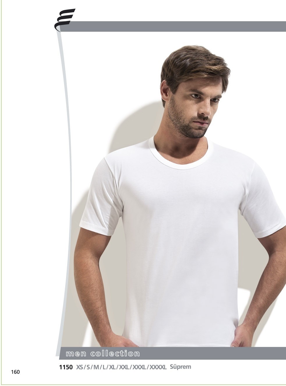 Pamuklu Ribana Kesim Erkek Atlet Erdem 1150 - Beyaz