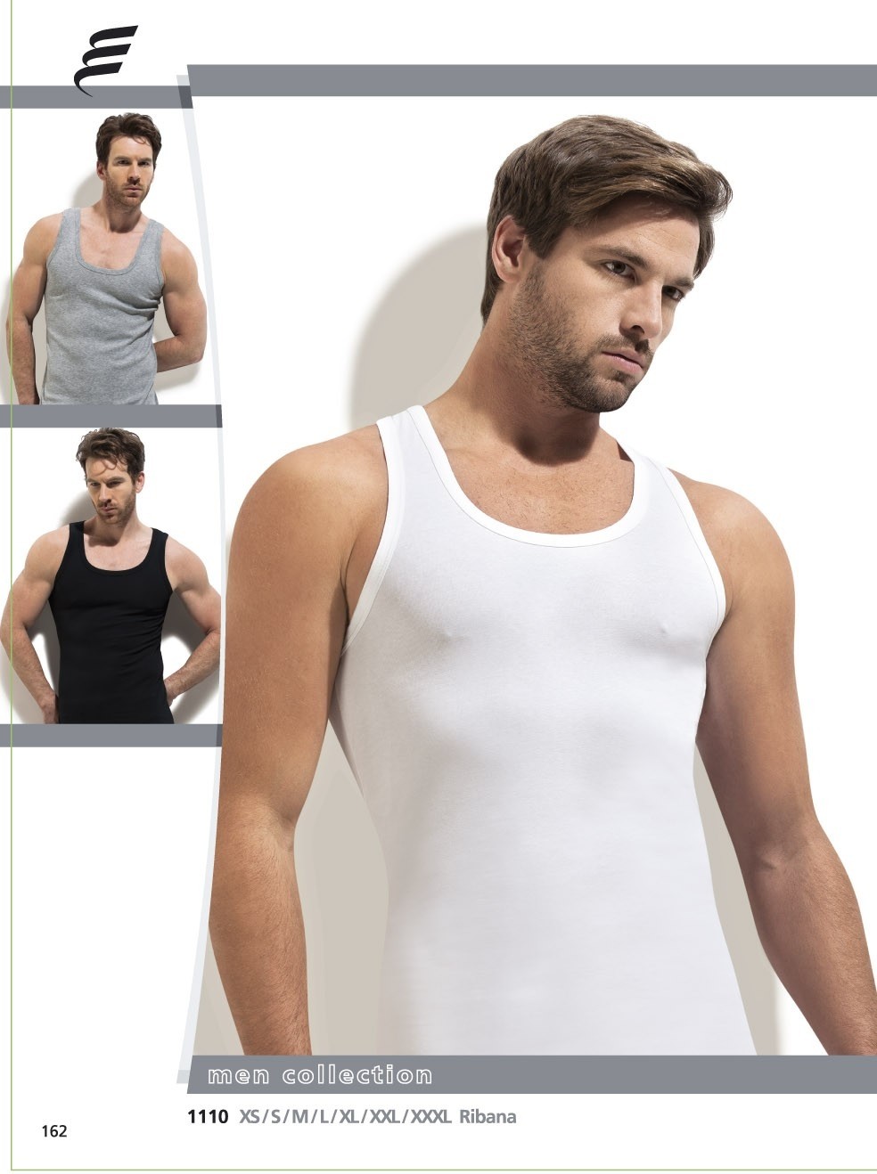 Pamuklu Ribana Kesim Erkek Atlet Erdem 1110 - Beyaz