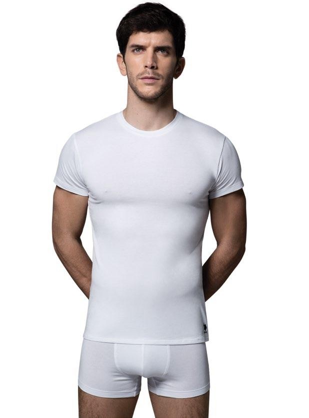 Pamuklu Esnek Kısa Kol Atlet Erkek Us. POLO Assn. 80197 - Beyaz