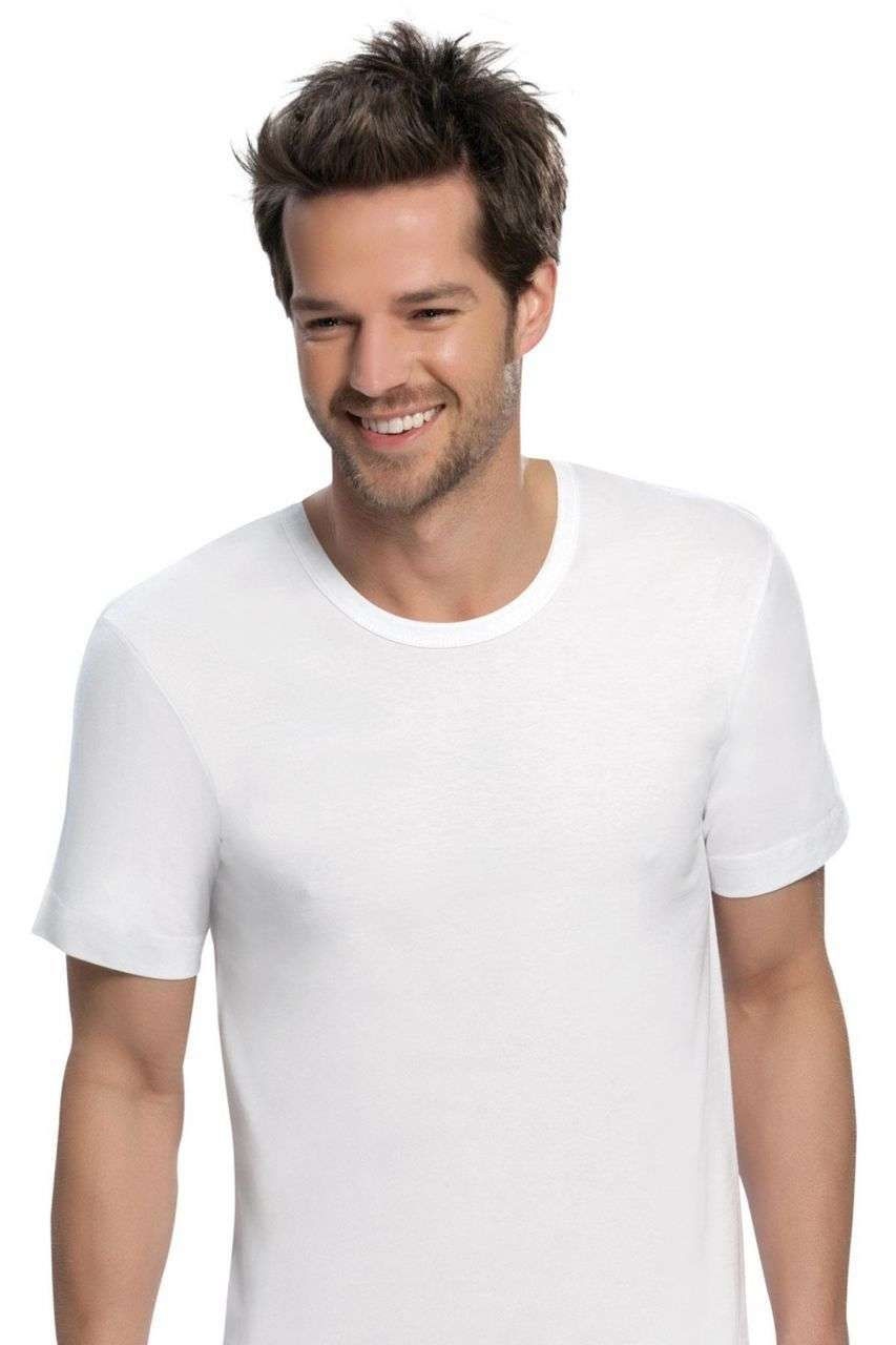 Pamuklu Ribana Kesim Erkek Atlet NBB 704 - Görsel