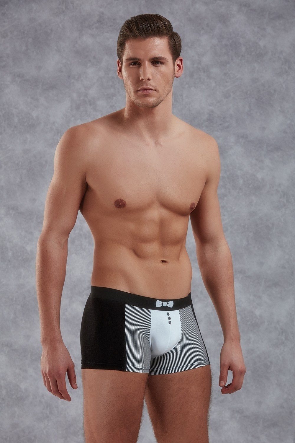 Modal Pamuklu Esnek Boxer Doreanse 1855 - Siyah