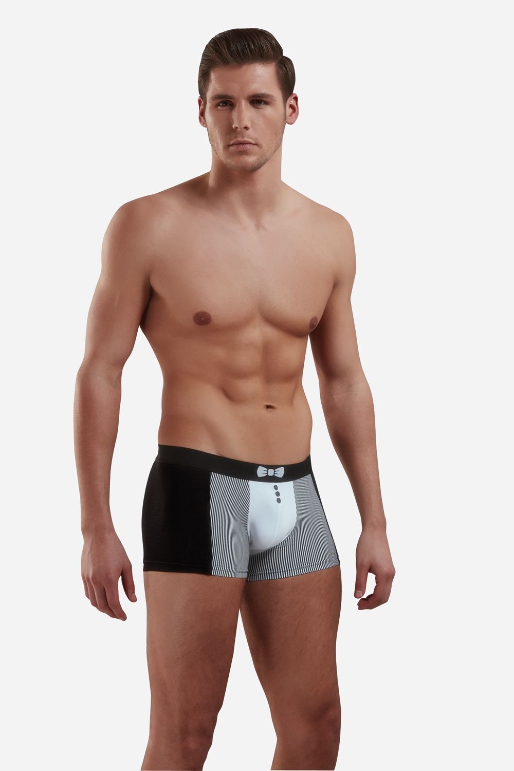 Modal Pamuklu Esnek Boxer Doreanse 1855 - Siyah