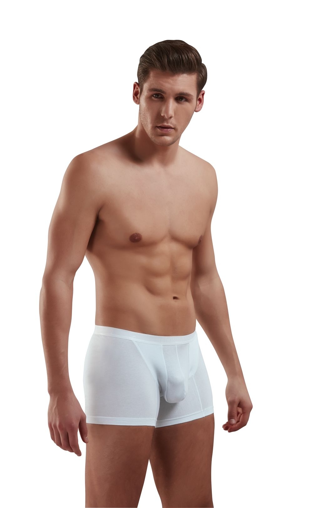 Modal Pamuklu Esnek Bel Boxer Doreanse 1770 - Beyaz