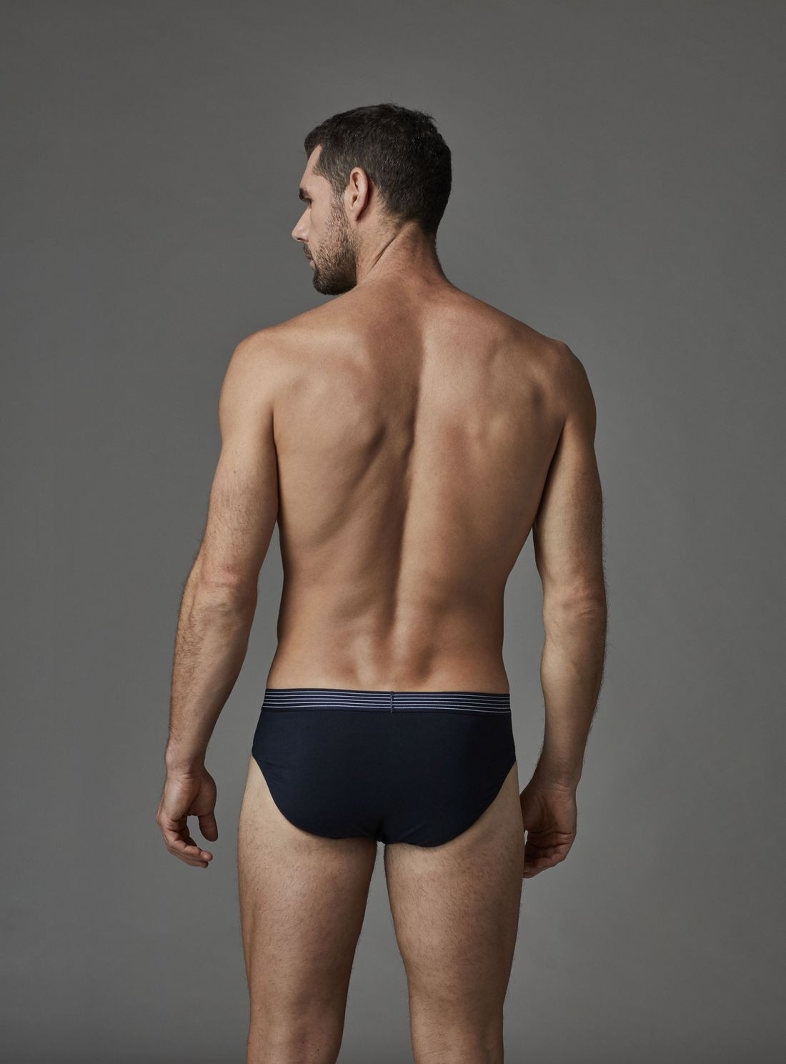 Pamuklu Kompakt Kesim Erkek Slip Dagi 5182 - Lacivert