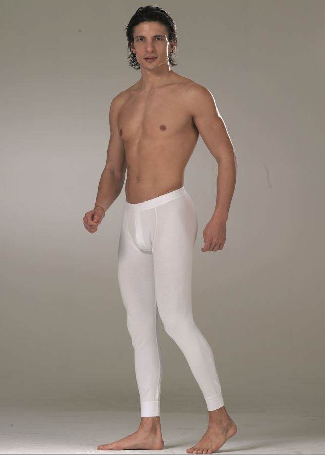 Pamuklu Likralı Termal Alt İçlik Dono 1195 - Beyaz