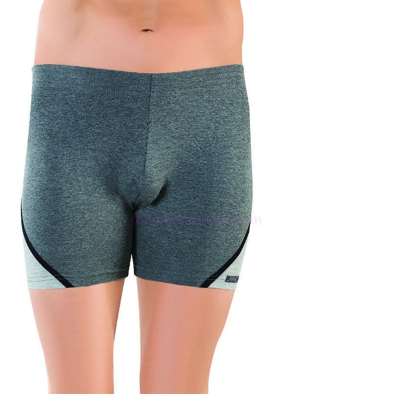 Pamuklu Esnek Bel Boxer Öztaş 1706 - Gri