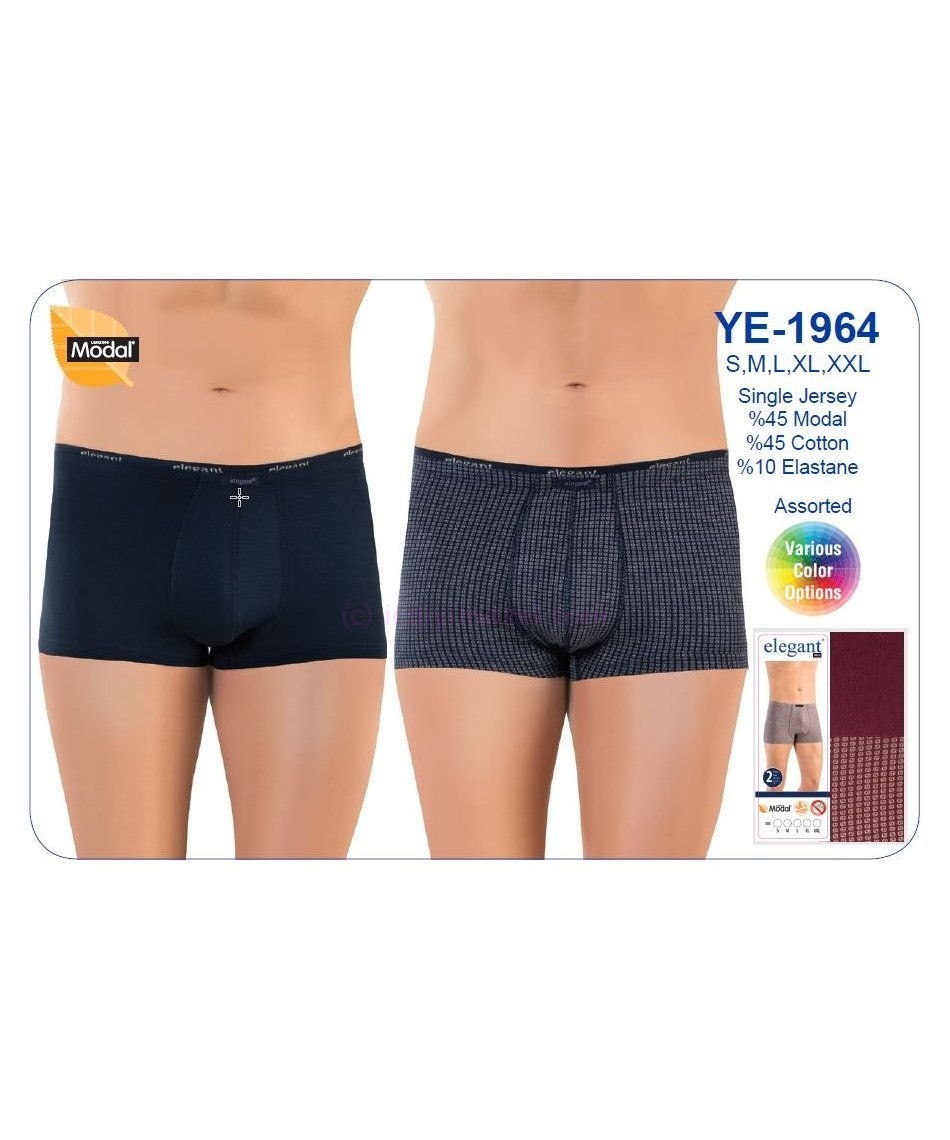 Öztaş Modal Pamuklu Esnek Bel Boxer Öztaş 1964 - Görsel 3