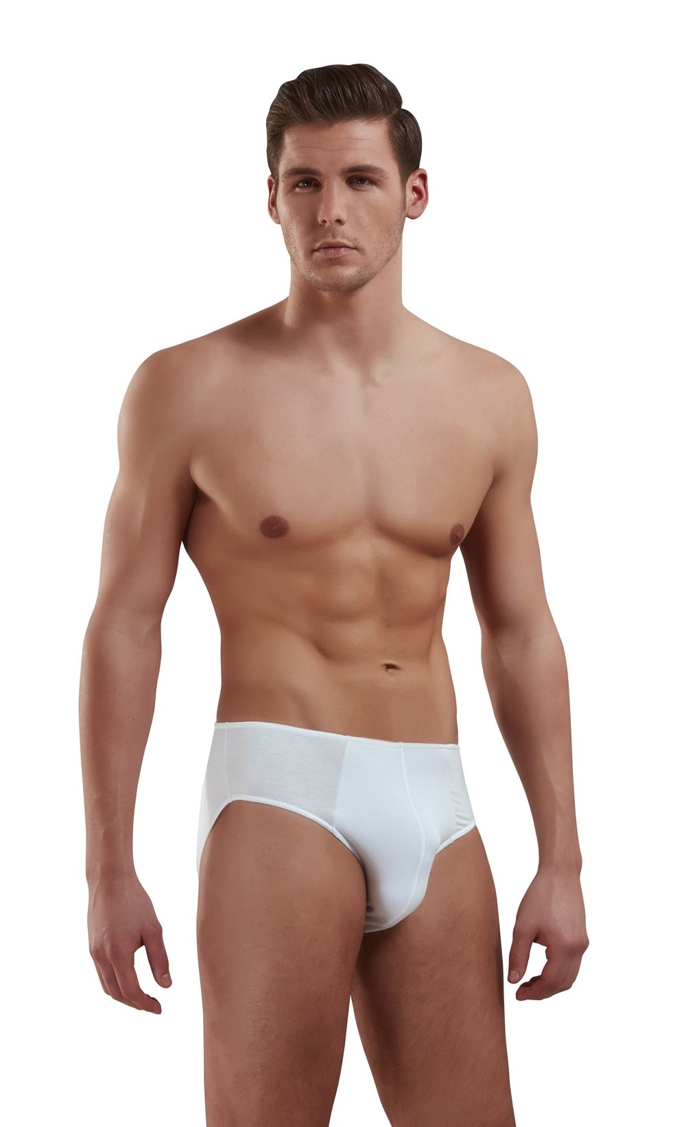 Modal Pamuk Elastan Erkek Slip Külot Doreanse 1211 - Beyaz