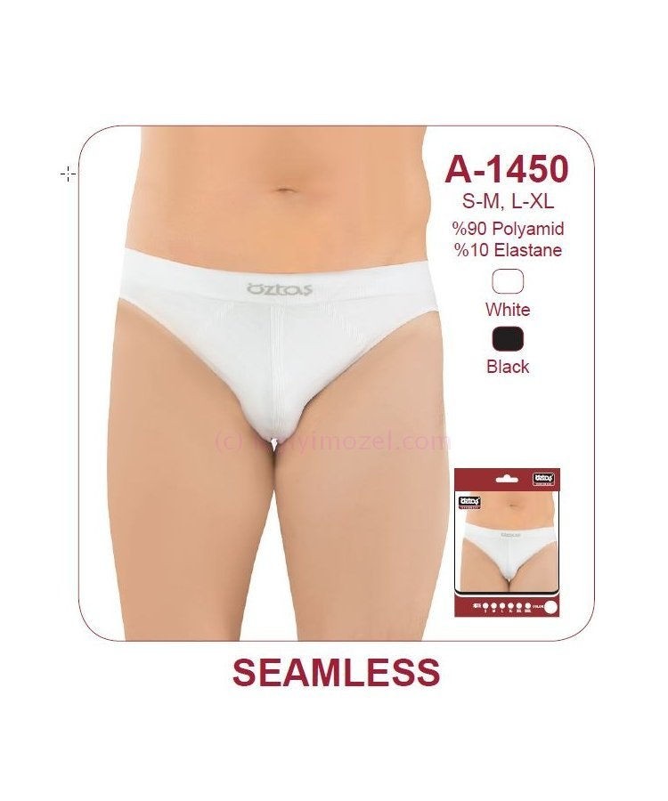 Öztaş Dikişsiz Konforlu Erkek Slip Öztaş 1450 - Görsel 2
