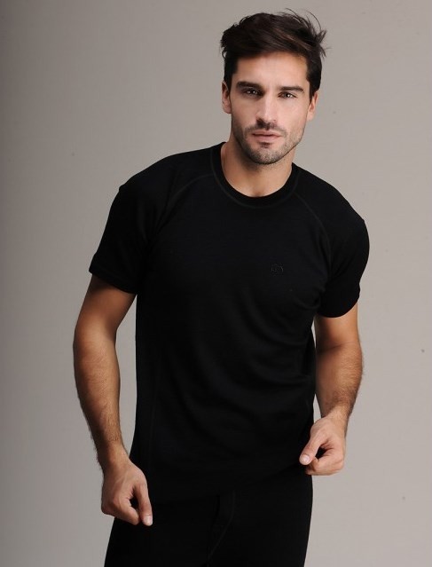 Has Yün Kısa Kollu Termal Fanila Siyah Has Yün 13 - Görsel 3