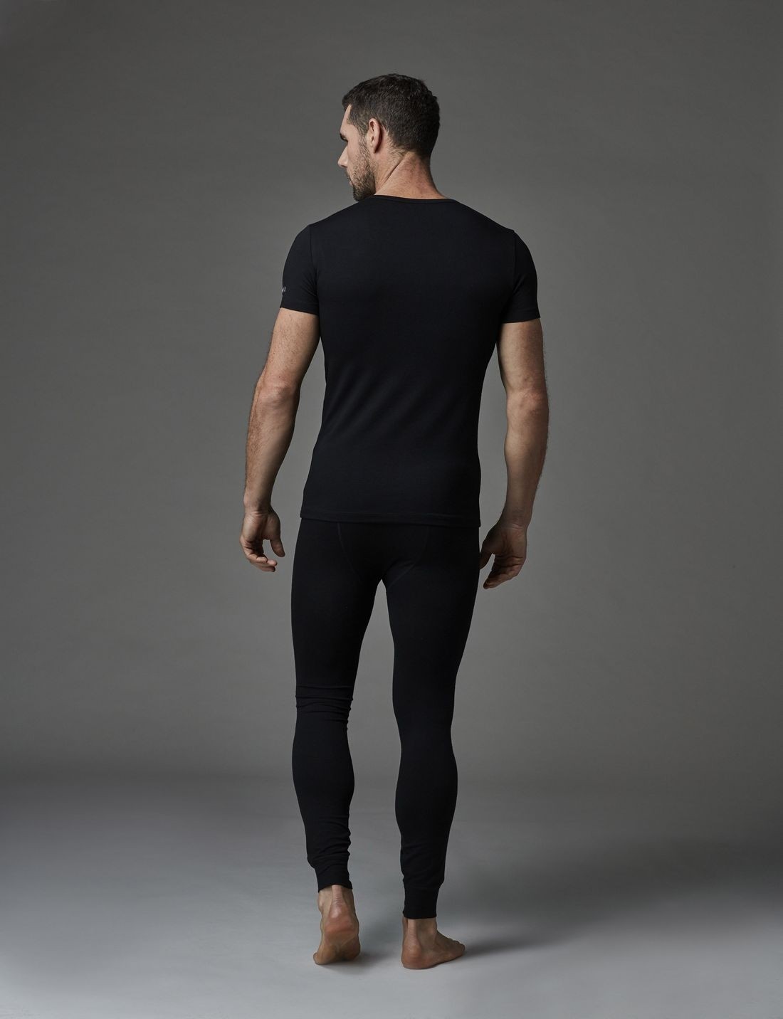 Kısa Kol Termal T-Shirt Siyah Erkek Dagi 6120 - Siyah