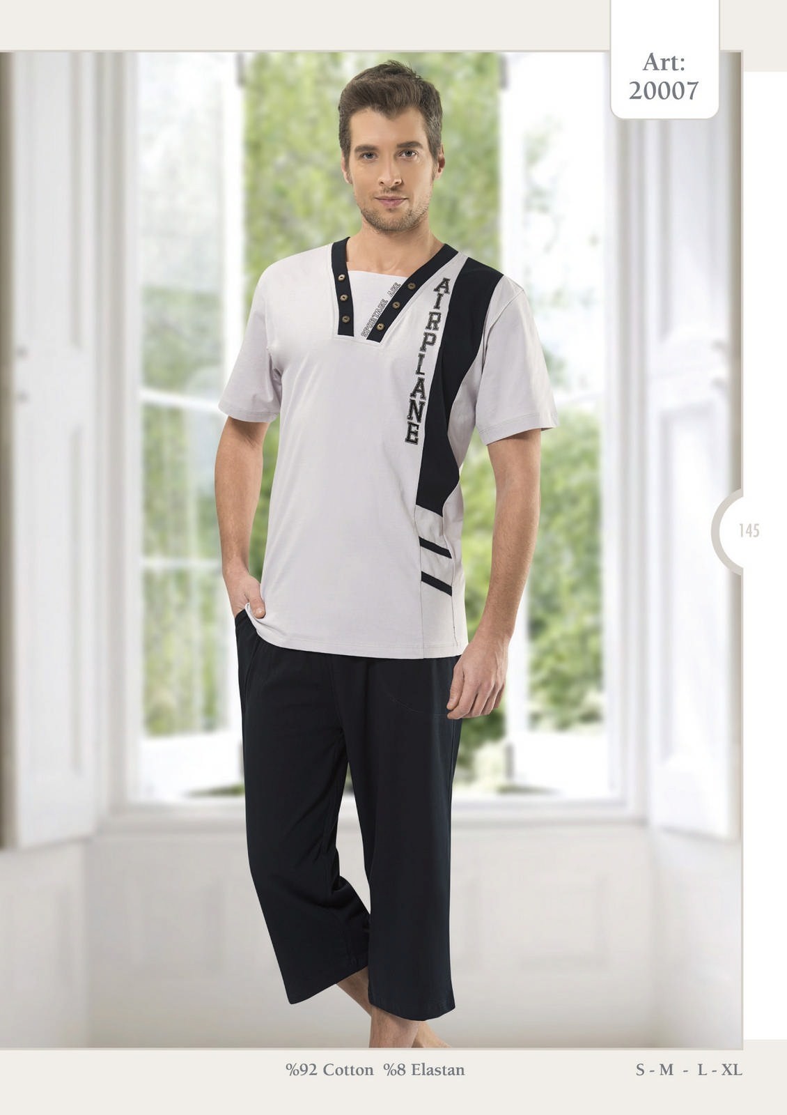 HMD Ribana Kesim Pamuklu Kısa Kol Atlet HMD 20007