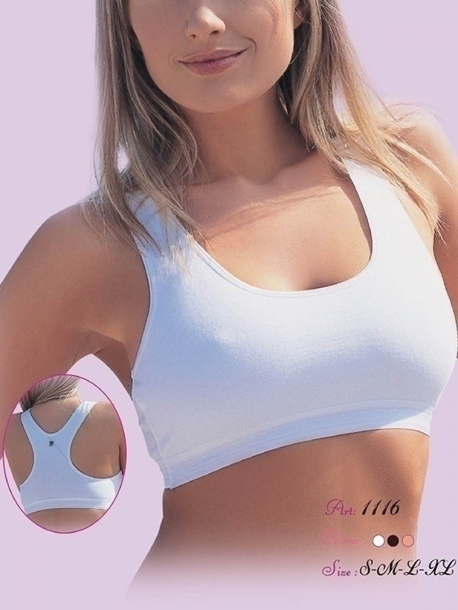 Balensiz Çapraz Askılı Modal Büstiyer İMER 1116 - Beyaz