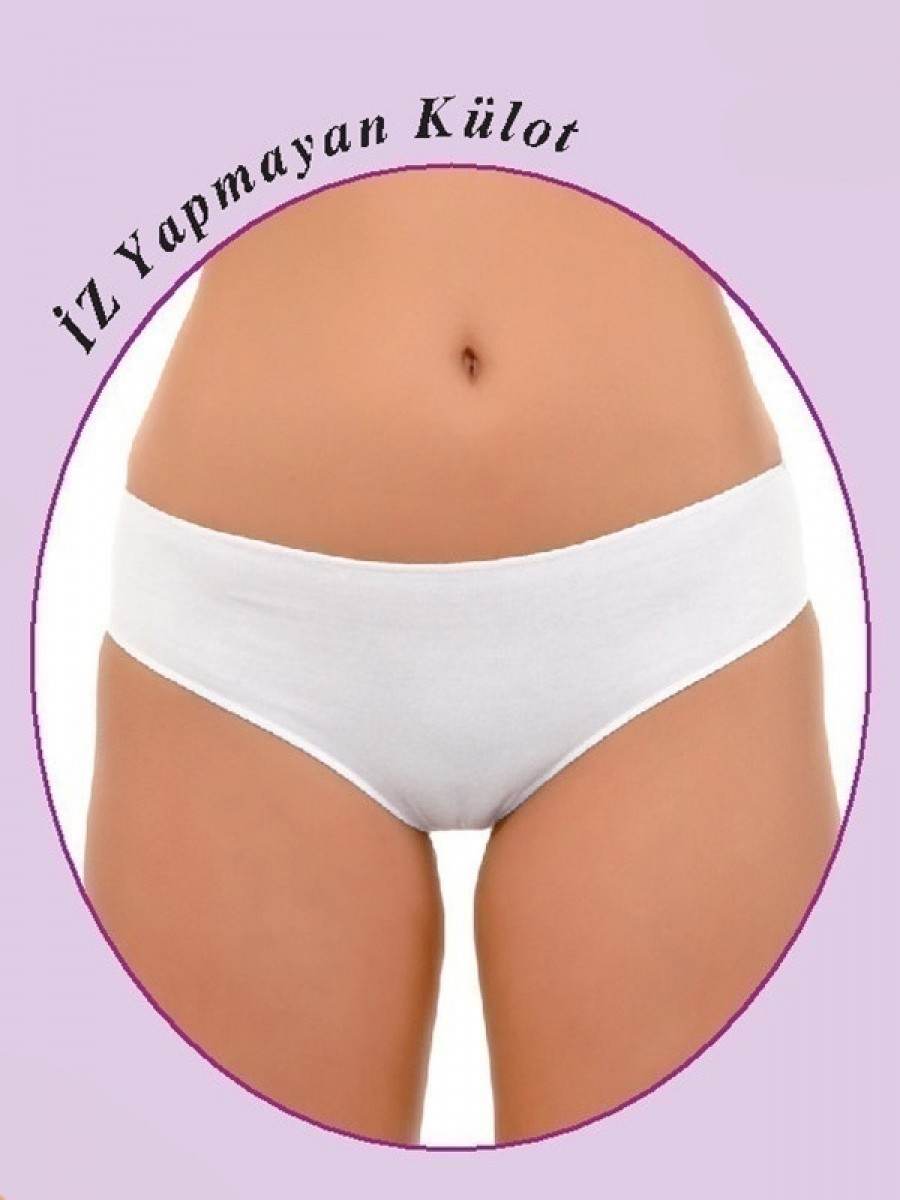 İMER Yüksek Bel Karın Desteği İz Yapmayan Modal Külot İMER 5012 - Görsel 2