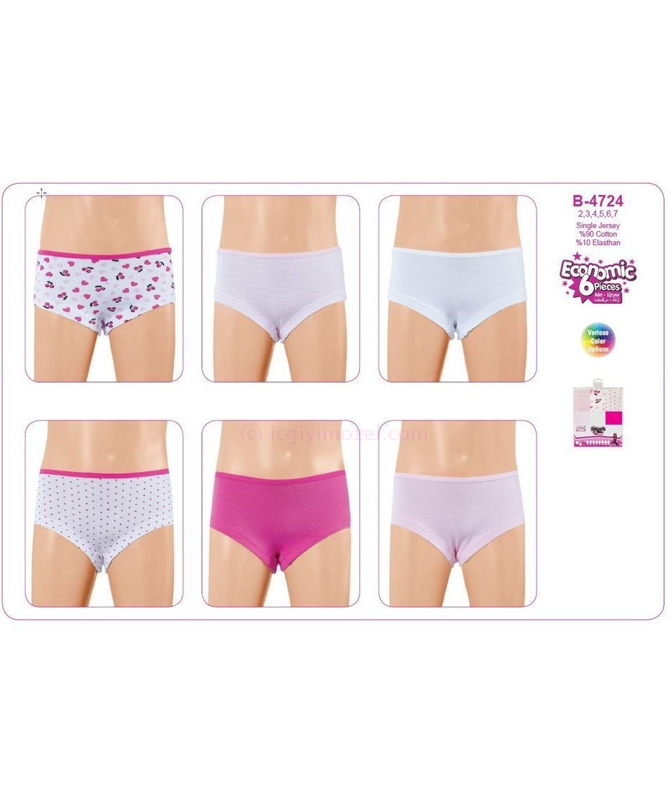 Öztaş Pamuklu Elastan Geniş Askılı Kız Atlet Öztaş 4724 - Görsel 7