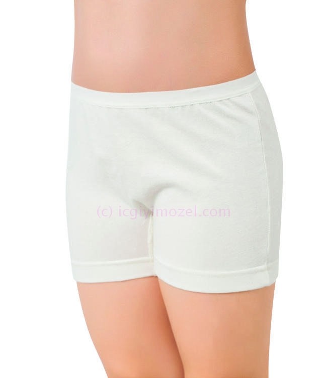 %100 Pamuk Bel Lastikli Kız Çocuk Külot  Öztaş 4726 - Renkli